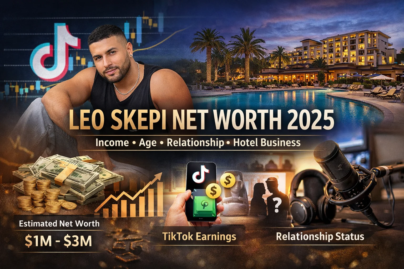 Leo Skepi Net Worth 2025: Income, Age, Career and Hotel Rumors